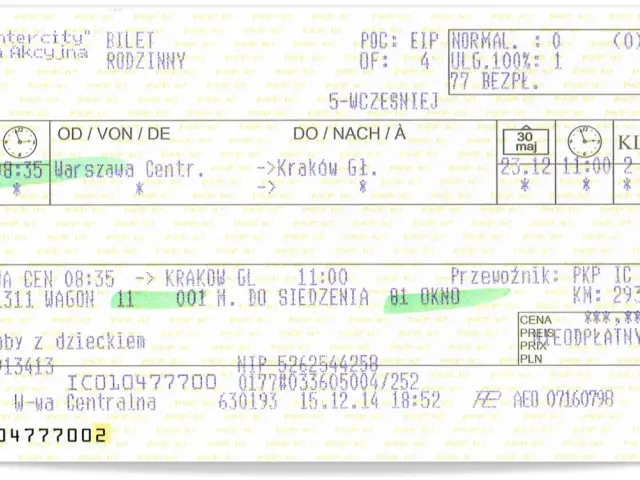 Gdzie jest numer biletu PKP? Odkryj miejsca, gdzie go znaleźć